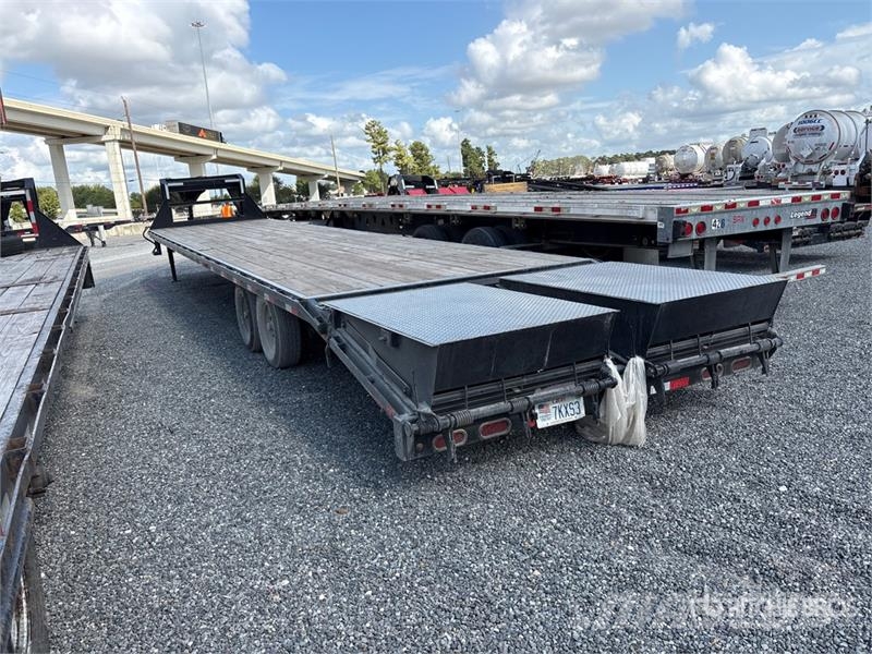 Delco 40 ft T/A Gooseneck Equipment Trailer Prikolice za prevoz vozil