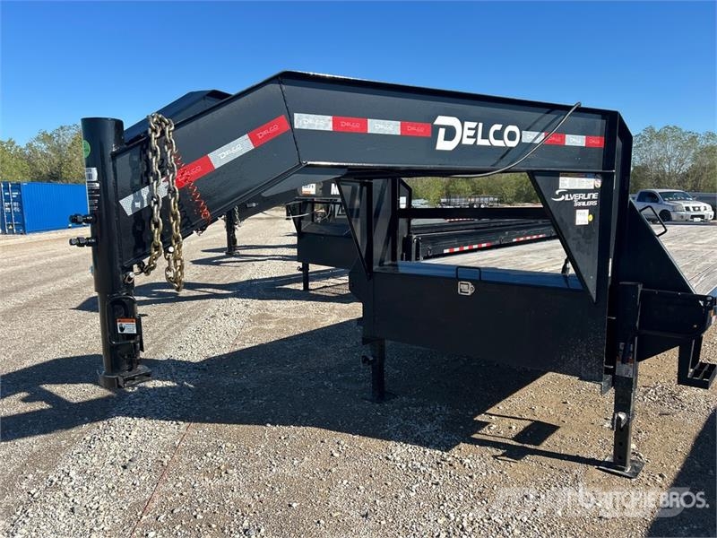 Delco 40 ft T/A Gooseneck Equipment Trailer 車両運搬用トレーラー