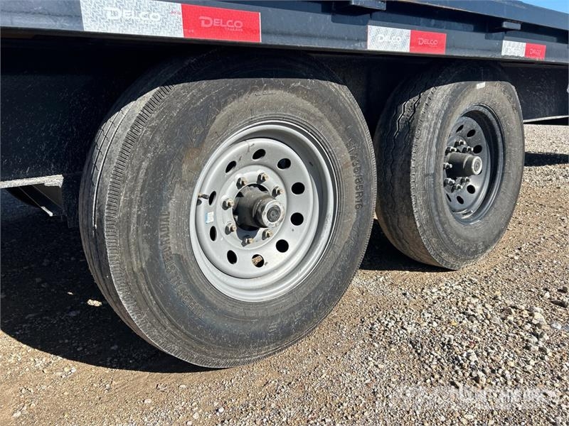 Delco 40 ft T/A Gooseneck Equipment Trailer 車両運搬用トレーラー