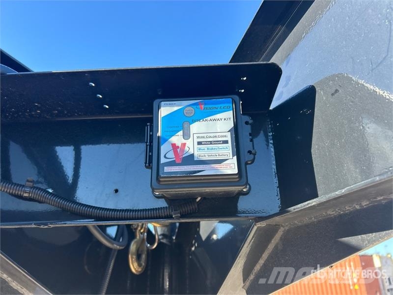 Delco 40 ft T/A Gooseneck Equipment Trailer 車両運搬用トレーラー