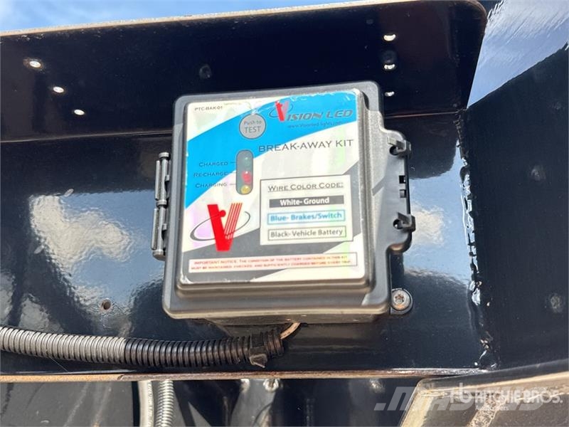  Delco 40 ft T/A Gooseneck Equipment Trailer Трейлери колесного транспортного засобу
