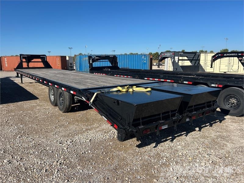 Delco 40 ft T/A Gooseneck Equipment Trailer 車両運搬用トレーラー