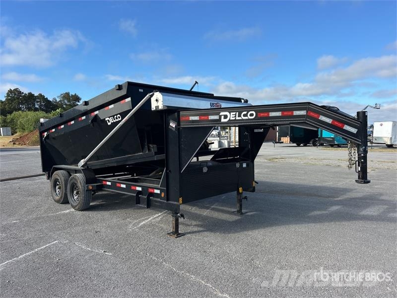 Delco R314 T/A Demolition End Dump Trailer Pašizgāzējs