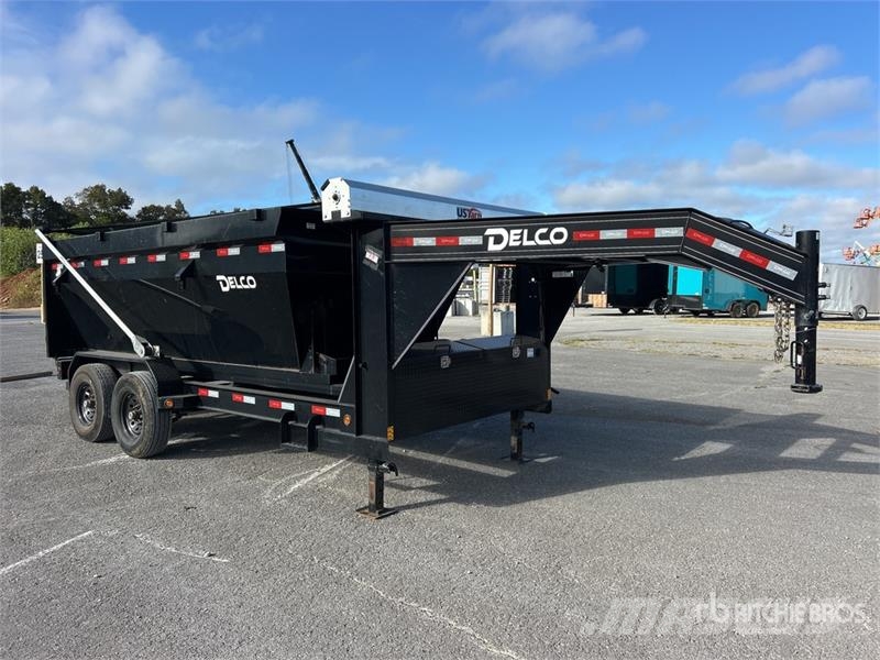 Delco R314 T/A Demolition End Dump Trailer Pašizgāzējs