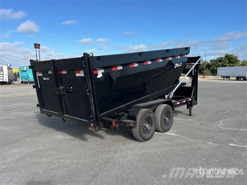 Delco R314 T/A Demolition End Dump Trailer Pašizgāzējs