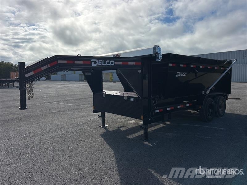 Delco R314 T/A Demolition End Dump Trailer Pašizgāzējs
