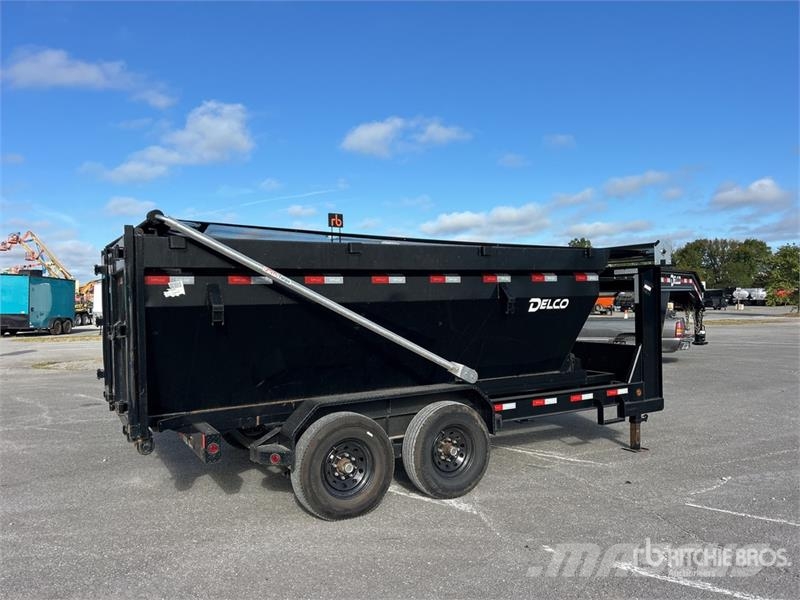 Delco R314 T/A Demolition End Dump Trailer Pašizgāzējs