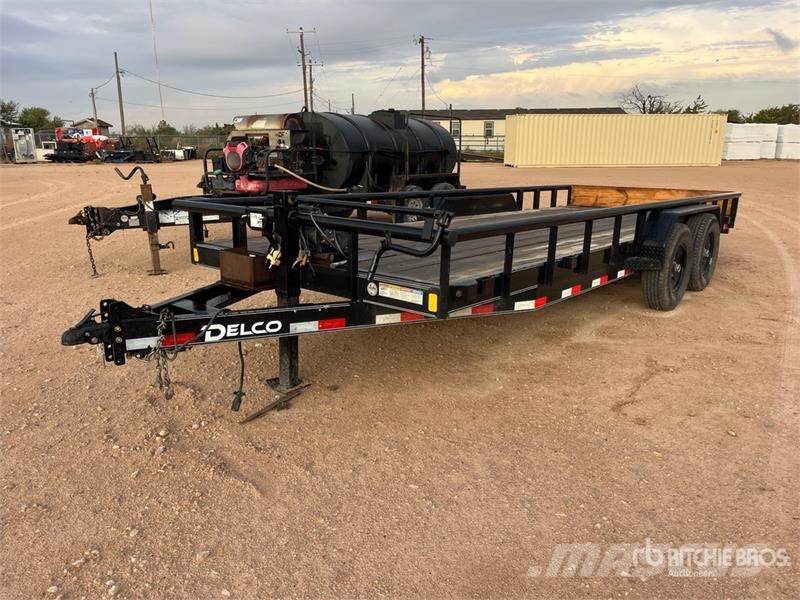Delco Trailers C520 20 ft T/A Equipment Trailer Prikolice za prevoz vozil