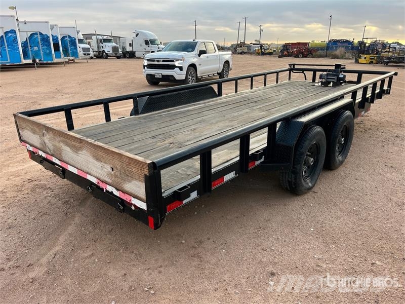 Delco Trailers C520 20 ft T/A Equipment Trailer Prikolice za prevoz vozil