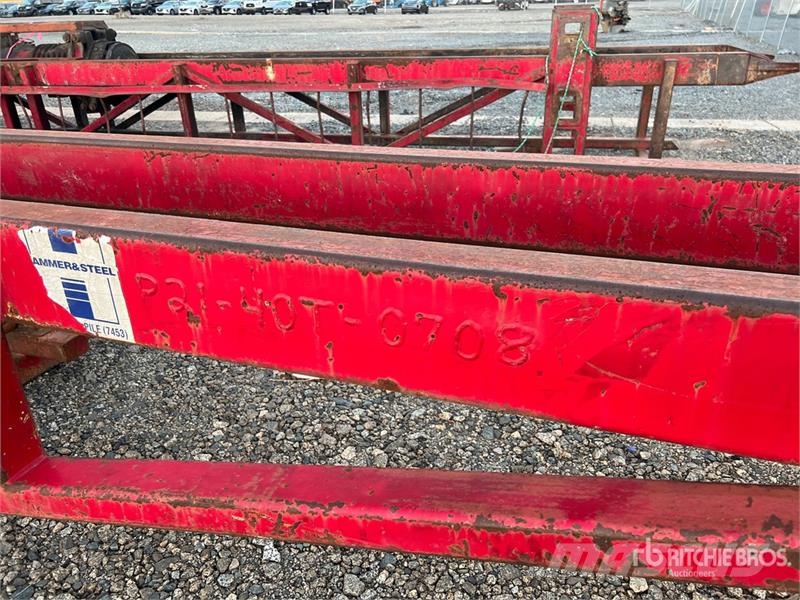 Delmag D19-42 Pile Hammer Hydraulische Rammhammer