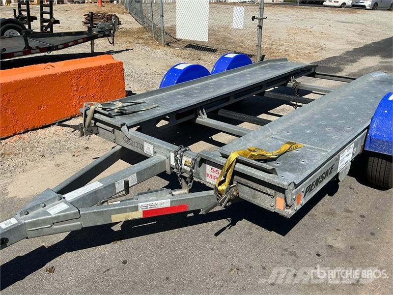 Demco AT7000P T/A 1 Car Open Car Carrier Trailer Biltransporter Semi