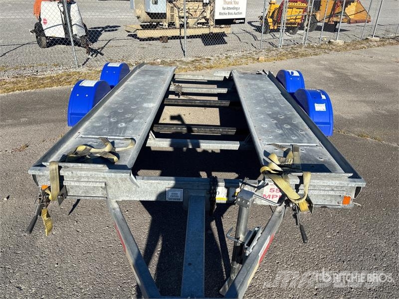 Demco AT7000P T/A 1 Car Open Car Carrier Trailer Semi-trailer til Autotransport