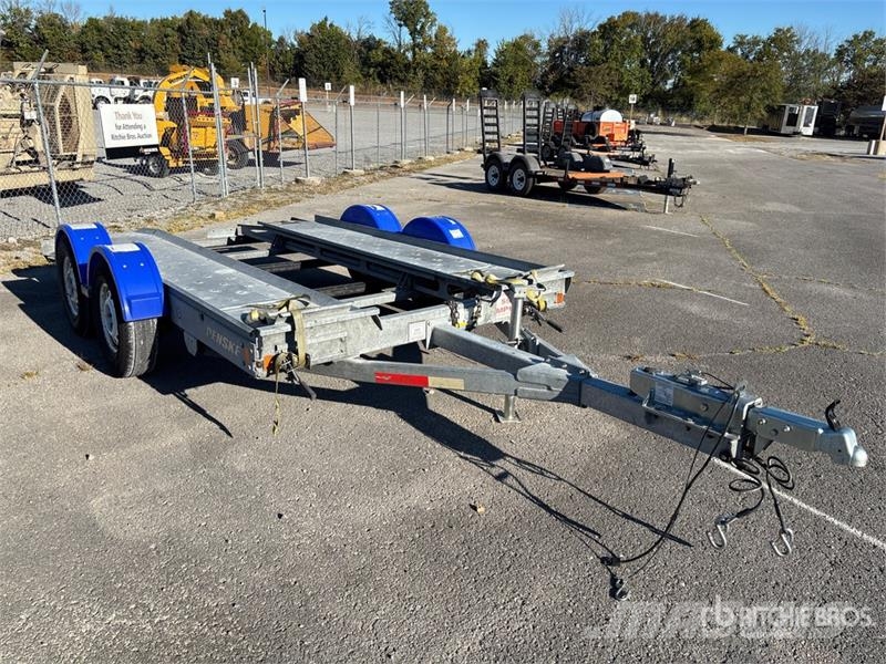 Demco AT7000P T/A 1 Car Open Car Carrier Trailer Semi-trailer til Autotransport