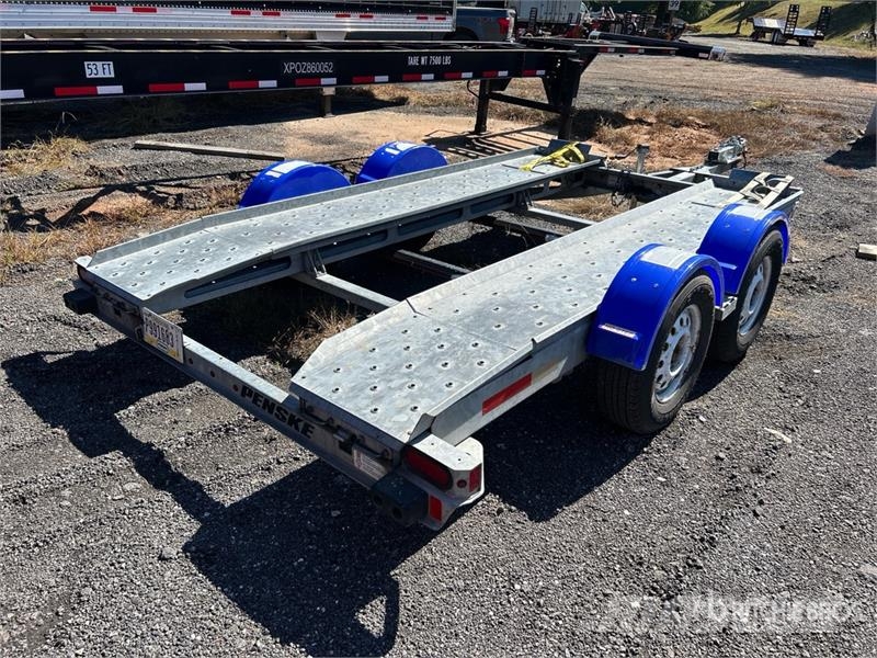 Demco AT7000P T/A 1 Car Open Car Carrier Trailer Напівпричепи колесного транспортного засобу