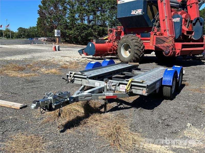 Demco AT7000P T/A 1 Car Open Car Carrier Trailer Напівпричепи колесного транспортного засобу