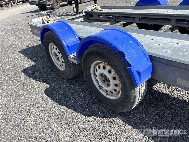 Demco AT7000P T/A 1 Car Open Car Carrier Trailer Autotransportauflieger