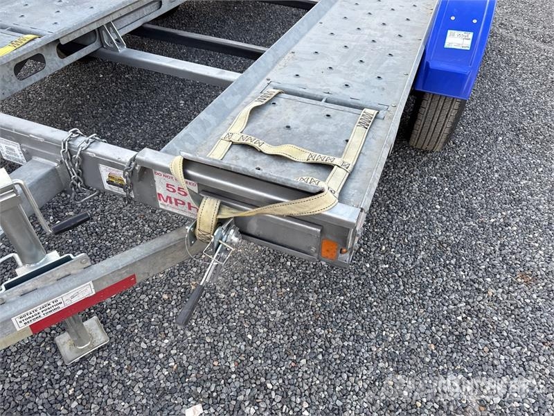 Demco AT7000P T/A 1 Car Open Car Carrier Trailer Naczepy do transportu samochodów