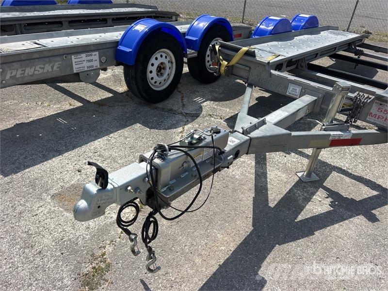Demco AT7000P T/A 1 Car Open Car Carrier Trailer Vehicle transport semi-trailers