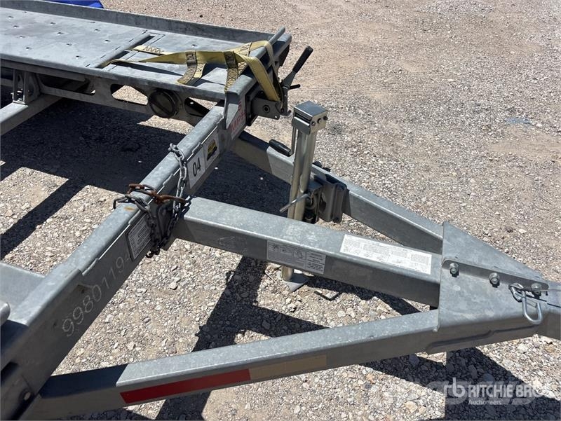 Demco AT7000P T/A 1 Car Open Car Carrier Trailer Návesy na prepravu automobilov