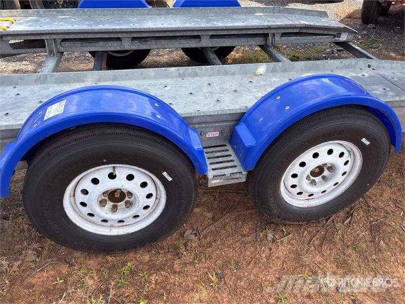 Demco AT7000P T/A 1 Car Open Car Carrier Trailer Návesy na prepravu automobilov