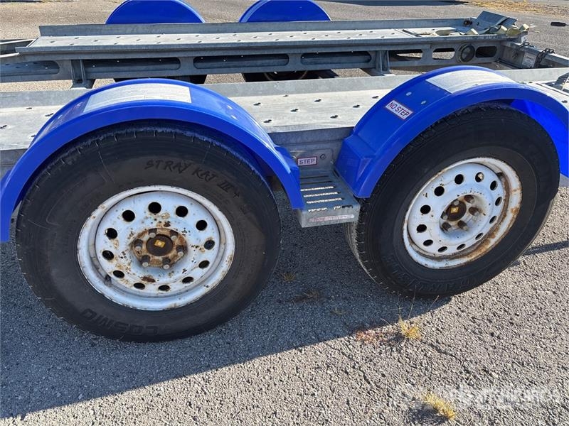 Demco AT7000P T/A 1 Car Open Car Carrier Trailer Semi-trailer til Autotransport