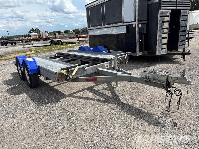 Demco AT7000P Turntable T/A 1 Car Open Car Carrier Trail Biltransporttrailer