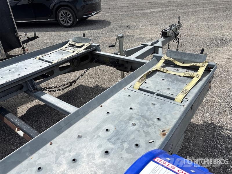 Demco AT7000P Turntable T/A 1 Car Open Car Carrier Trail Biltransporttrailer