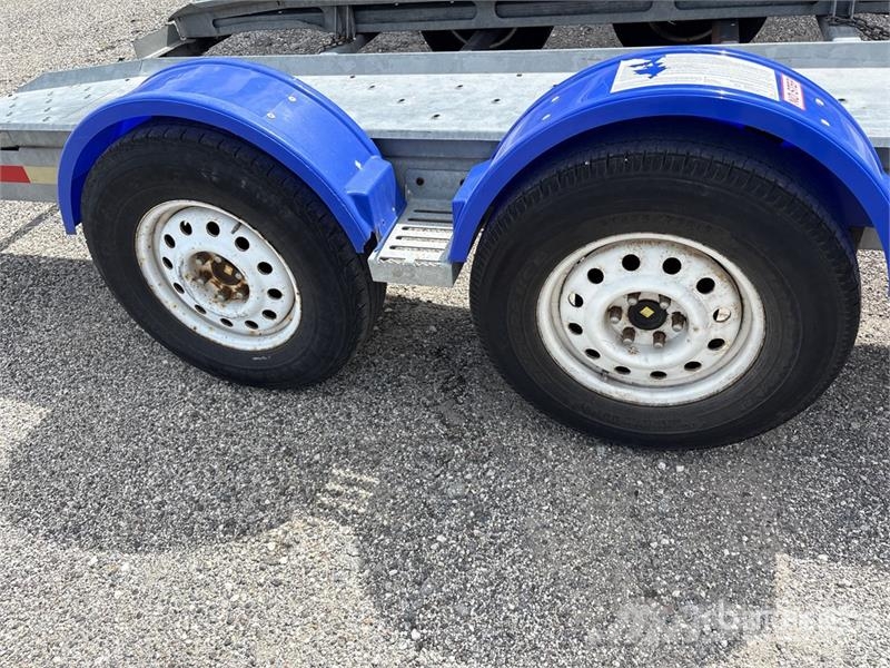 Demco AT7000P Turntable T/A 1 Car Open Car Carrier Trail Biltransporttrailer