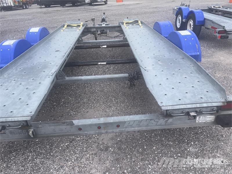 Demco AT7000P Turntable T/A 1 Car Open Car Carrier Trail Naczepy do transportu samochodów