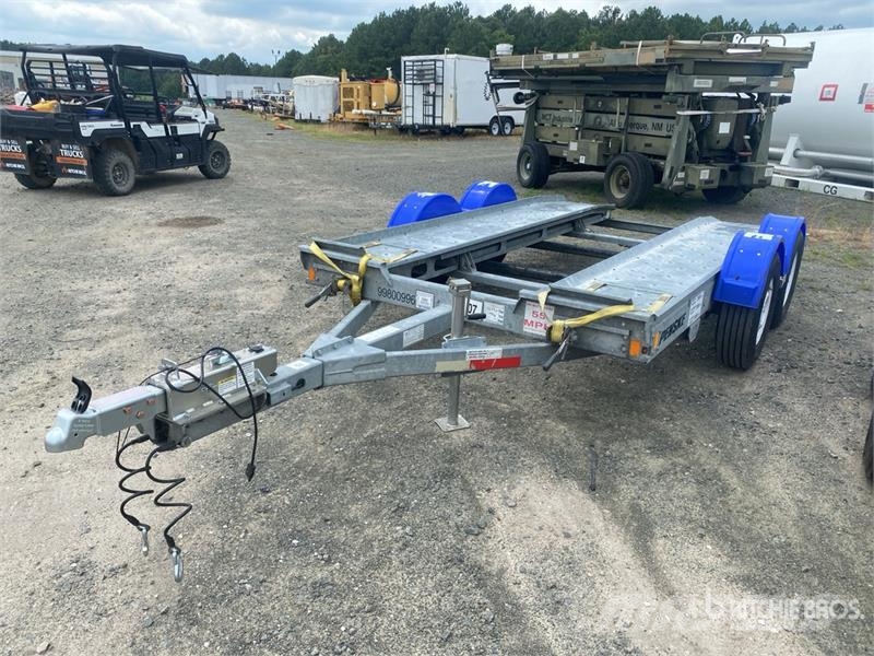 Demco T/A 1 Car Open Car Carrier Trailer Návesy na prepravu automobilov