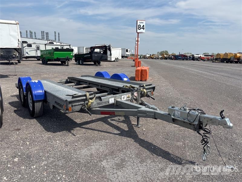 Demco T/A 1 Car Open Car Carrier Trailer 차량 운반용 세미 트레일러