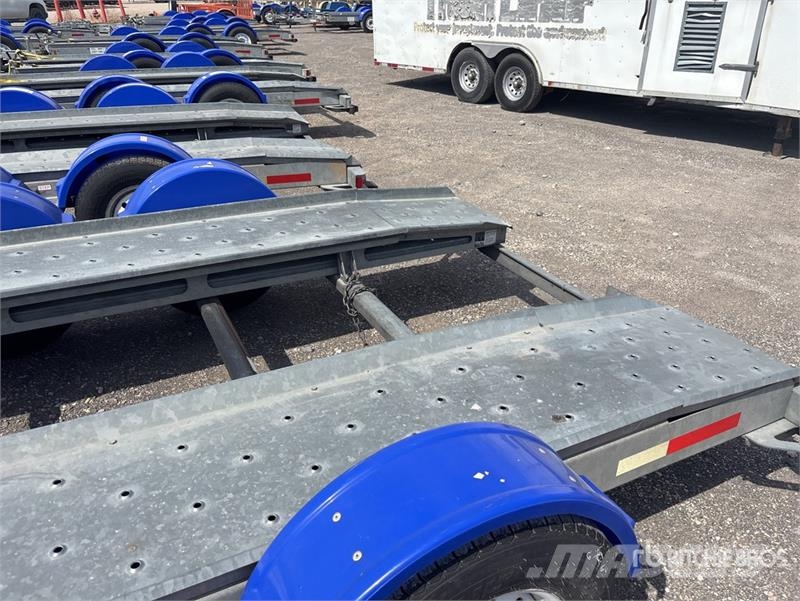 Demco T/A 1 Car Open Car Carrier Trailer 차량 운반용 세미 트레일러