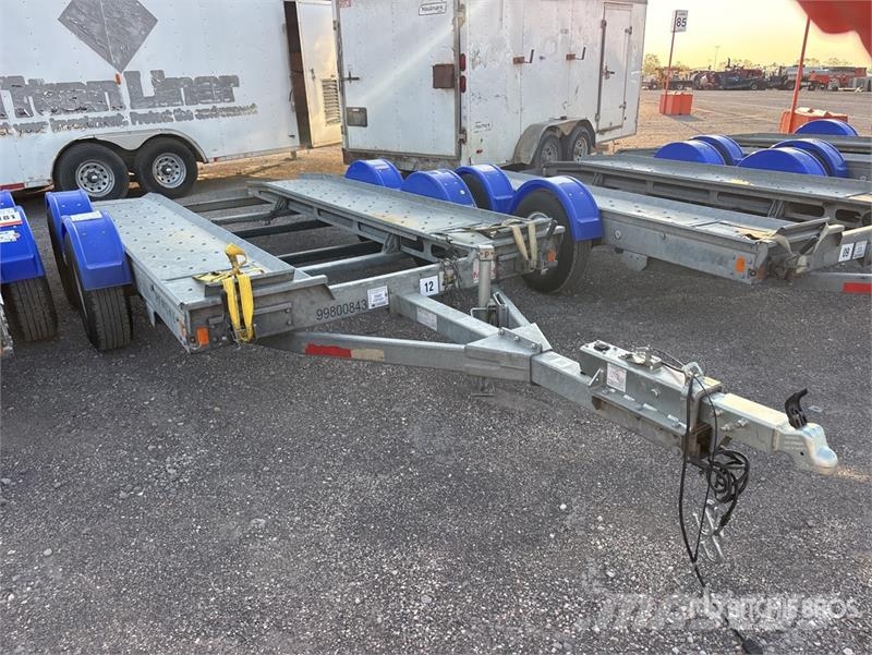 Demco T/A 1 Car Open Car Carrier Trailer Naczepy do transportu samochodów