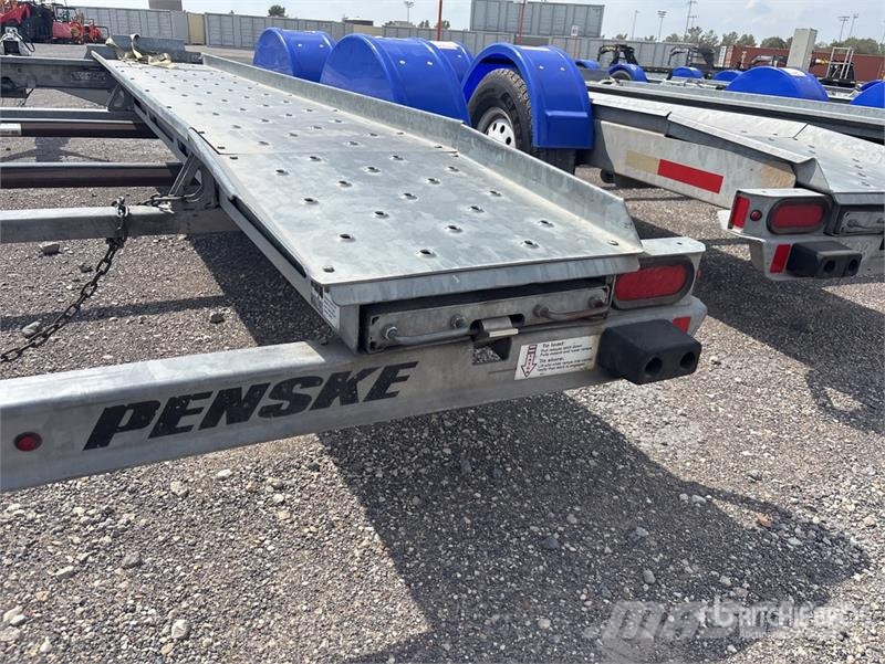 Demco T/A 1 Car Open Car Carrier Trailer 차량 운반용 세미 트레일러