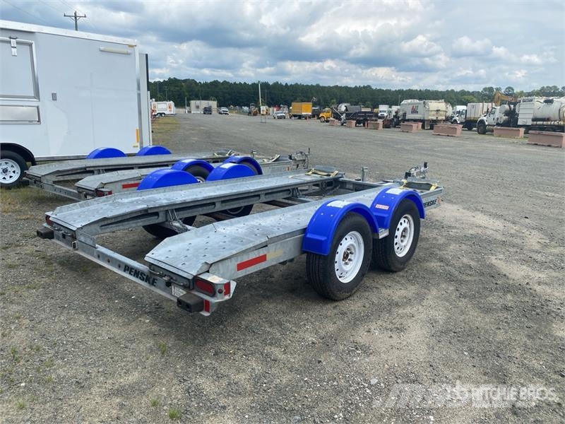 Demco T/A 1 Car Open Car Carrier Trailer Návesy na prepravu automobilov
