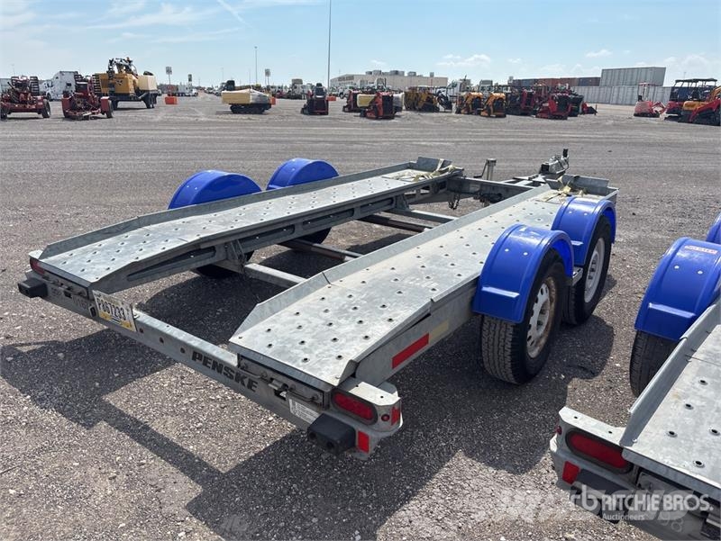 Demco T/A 1 Car Open Car Carrier Trailer 차량 운반용 세미 트레일러