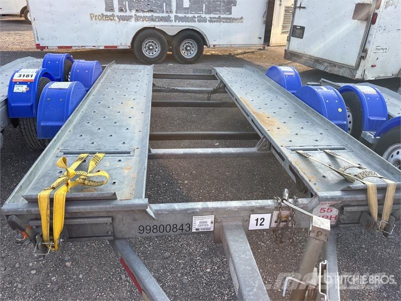 Demco T/A 1 Car Open Car Carrier Trailer Naczepy do transportu samochodów