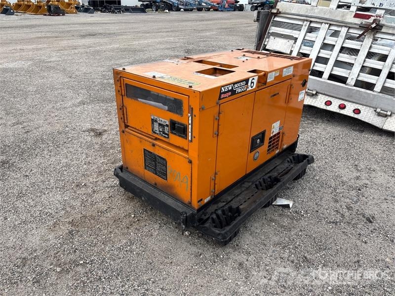 Denyo DCA-6SPX 27.3 kVA Skid-Mounted Generator Set Dizel agregati
