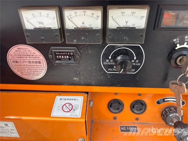 Denyo DCA-6SPX 27.3 kVA Skid-Mounted Generator Set Dizel agregati