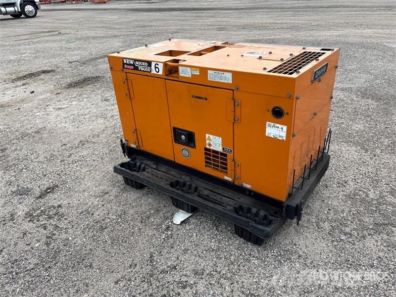 Denyo DCA-6SPXII 6 kVA Skid-Mounted Generator Set Agregaty prądotwórcze Diesla