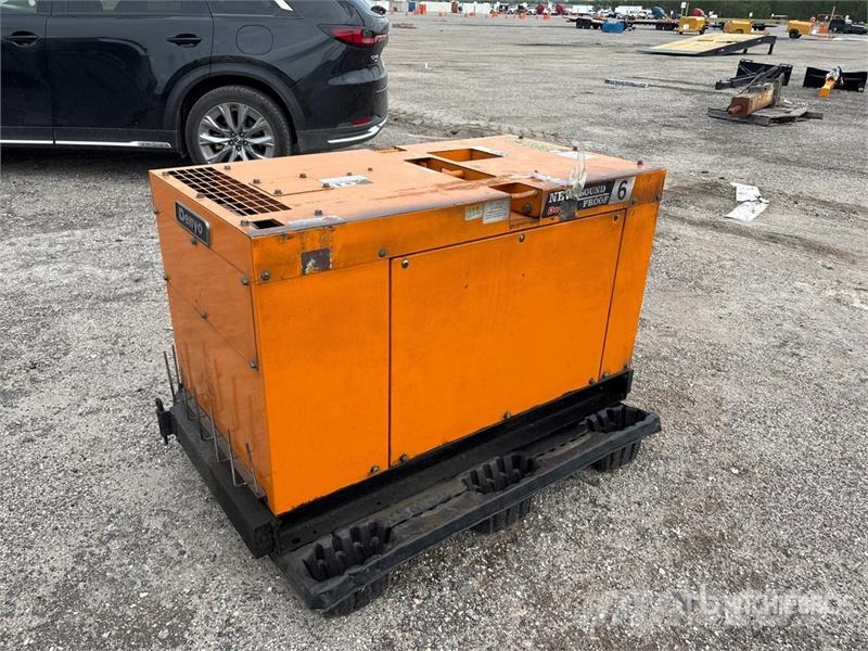 Denyo DCA-6SPXII 6 kVA Skid-Mounted Generator Set Diesel Generators