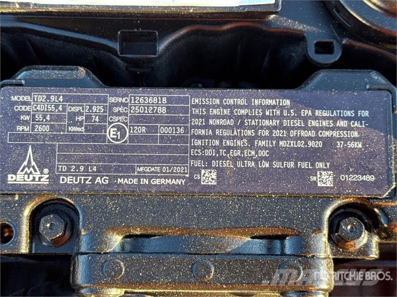 Deutz TD 2.9 L4 Engine Moteur