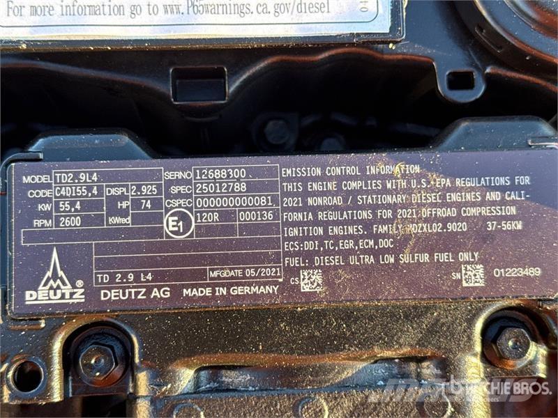 Deutz TD 2.9 L4 Engine Moteur