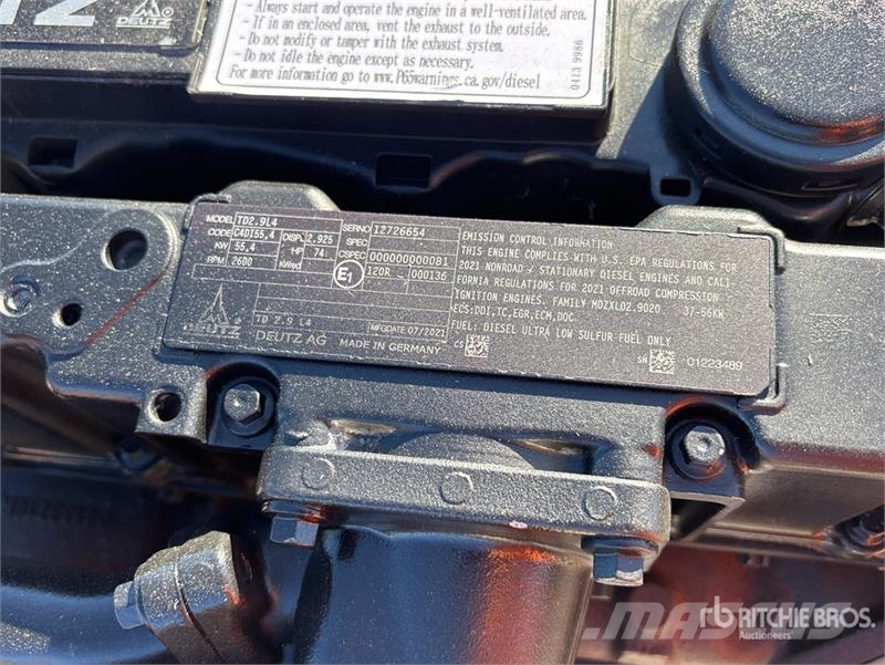 Deutz TD2.9L4 Engine Moteur