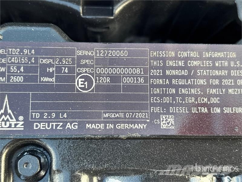 Deutz TD2.9L4 Engine Kargo motori