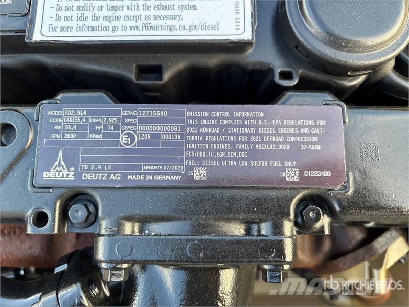 Deutz TD2.9L4 Engine Kargo motori