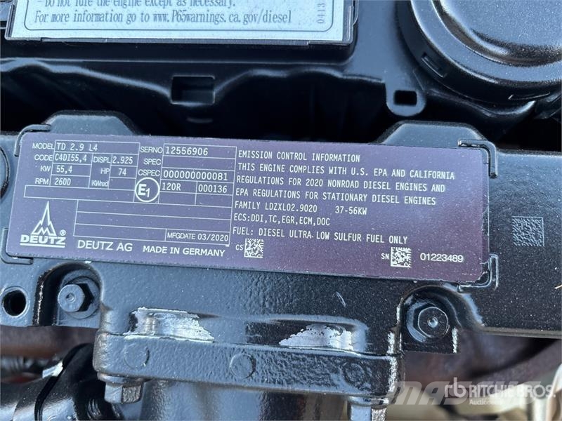 Deutz TD2.9L4 Engine Kargo motori