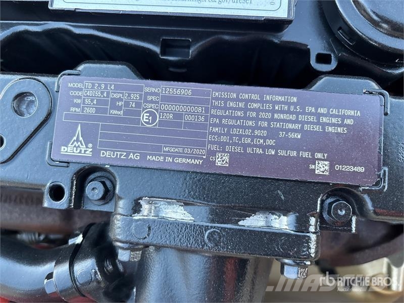 Deutz TD2.9L4 Engine Kargo motori