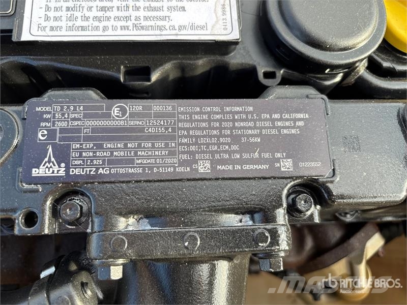 Deutz TD2.9L4 Engine Moteur