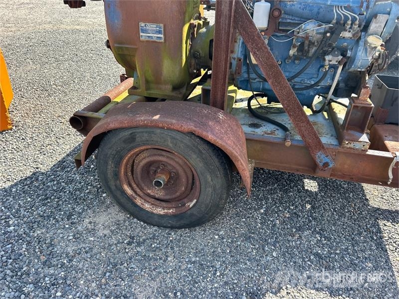 Deutz Trailer-Mounted Water Pump Vodní čerpadla
